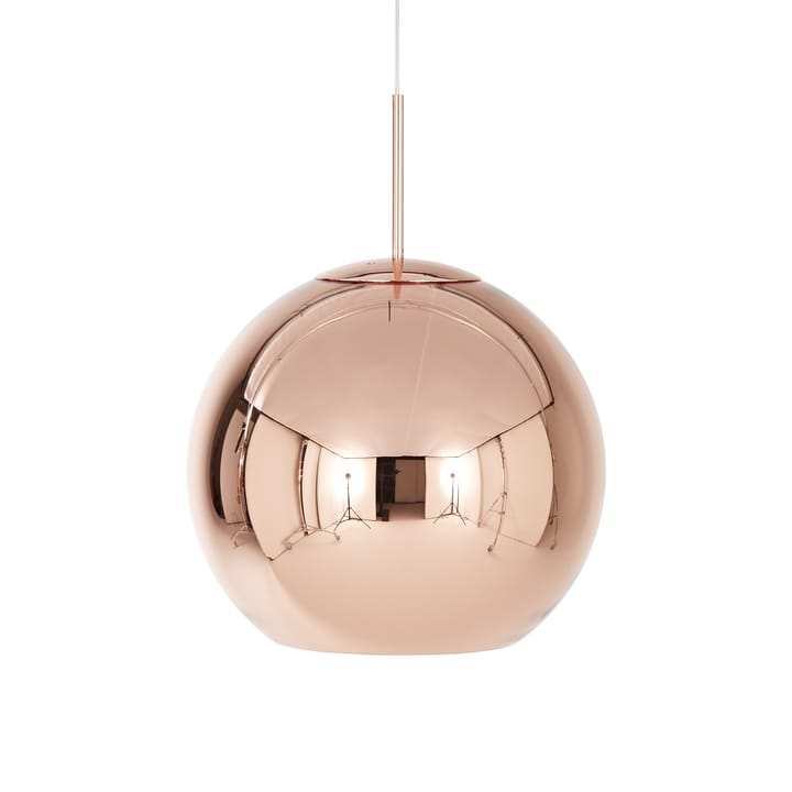 Lampa wisząca Copper Round LED Ø45 cm - Copper - Tom Dixon