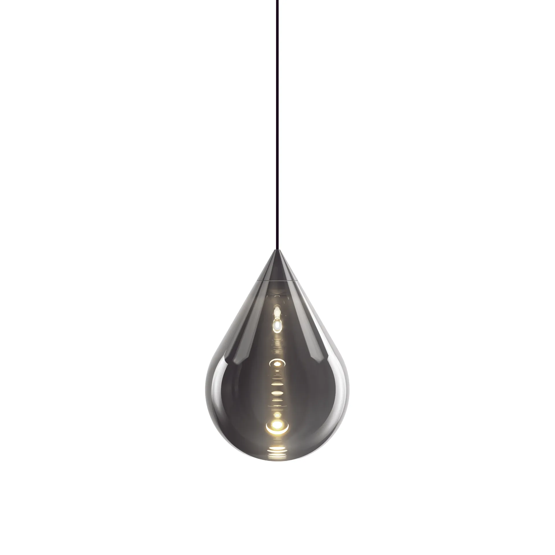 Lampa wisząca Flare Bead, Srebrny Tom Dixon