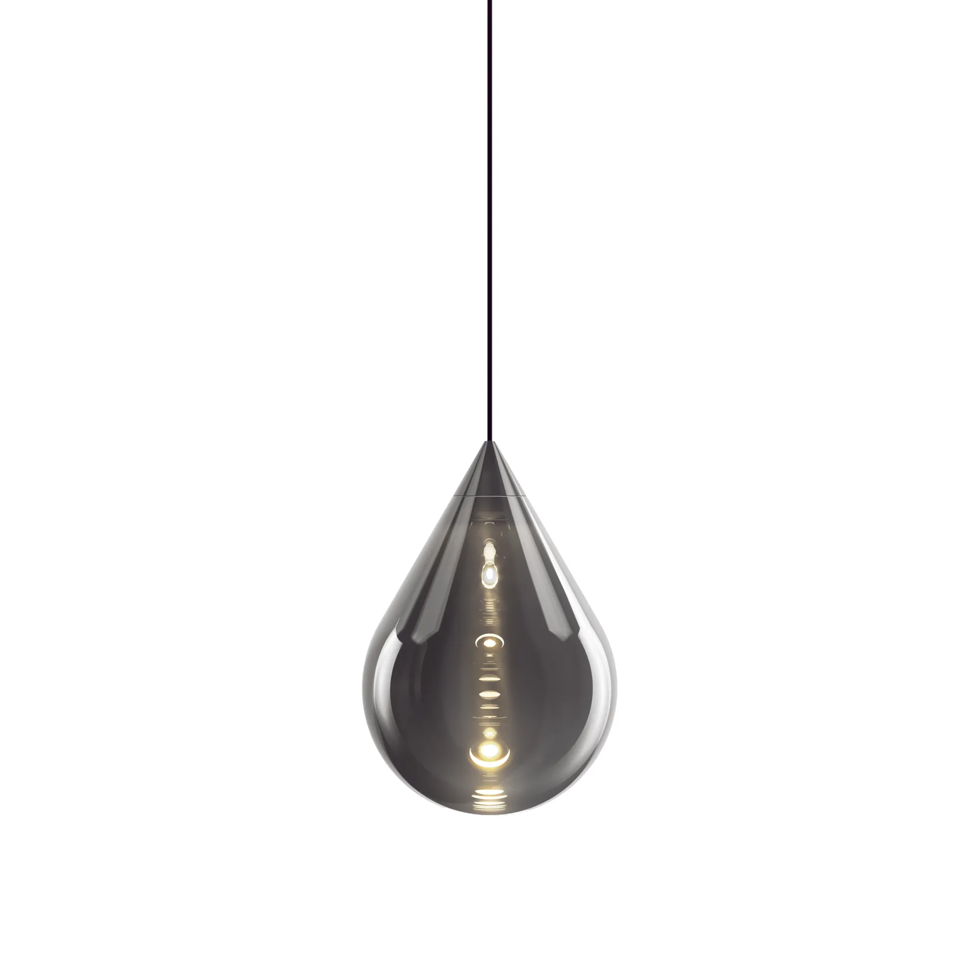 Lampa wisząca Flare Bead, Srebrny Tom Dixon