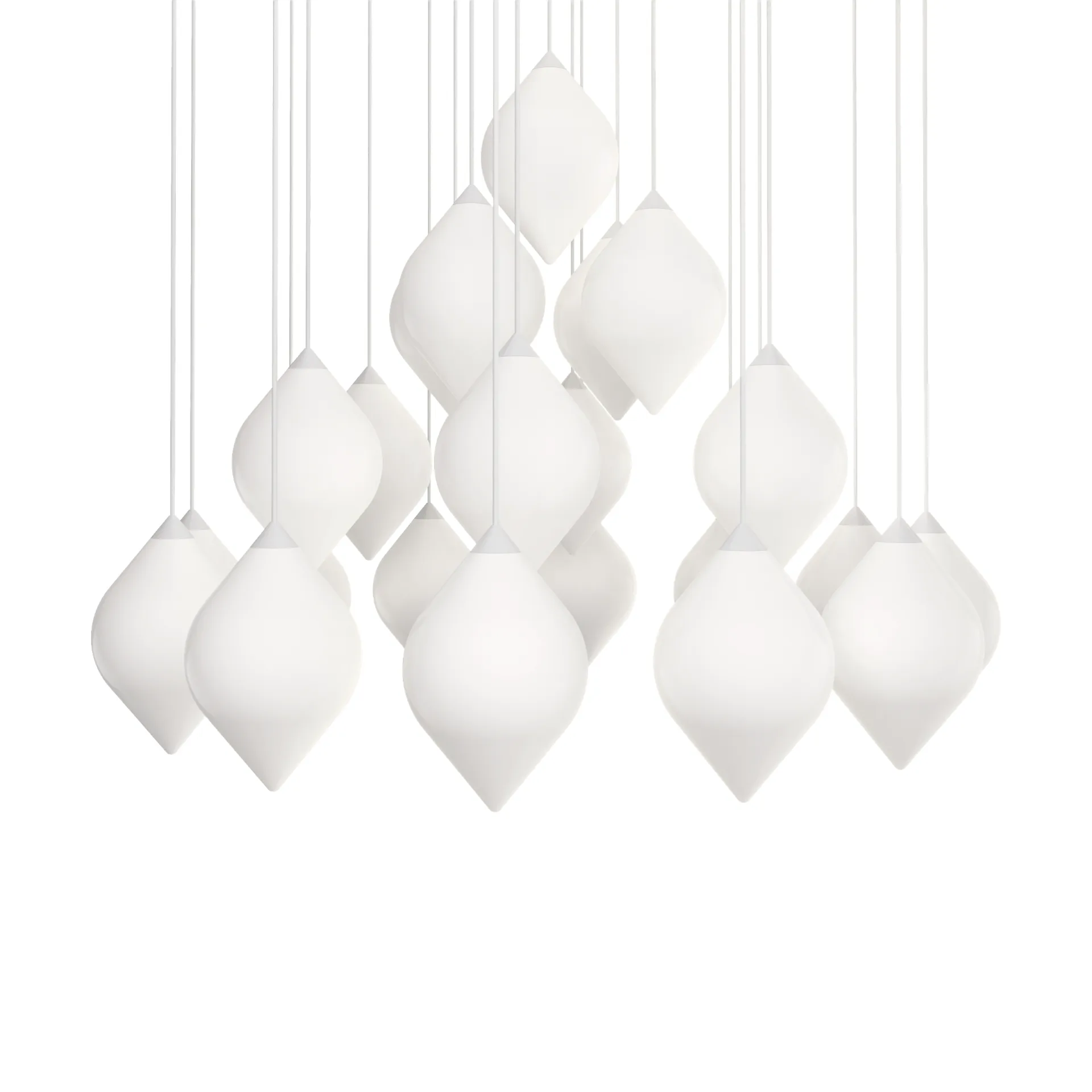 Lampa wisząca Flare Top, Opal Tom Dixon