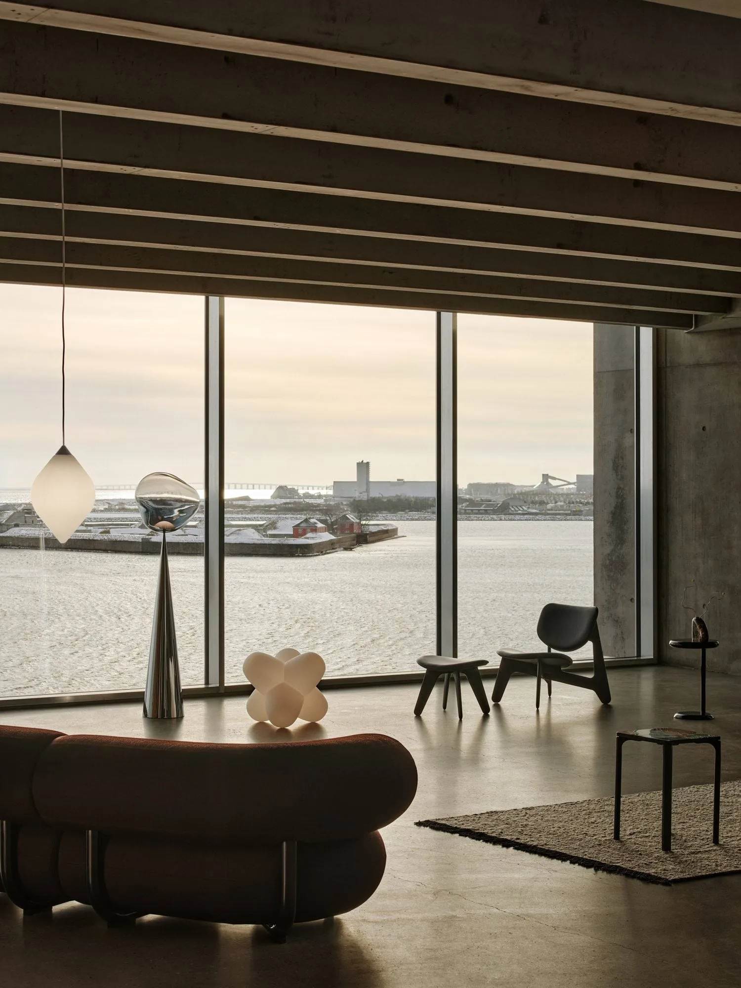 Lampa wisząca Flare Top, Opal Tom Dixon