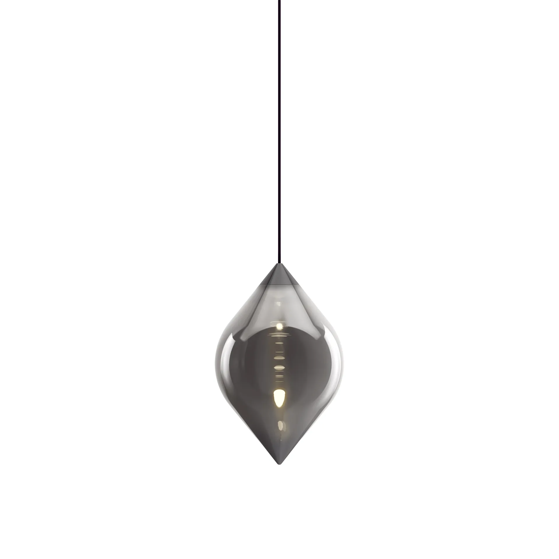 Lampa wisząca Flare Top, Srebrny Tom Dixon