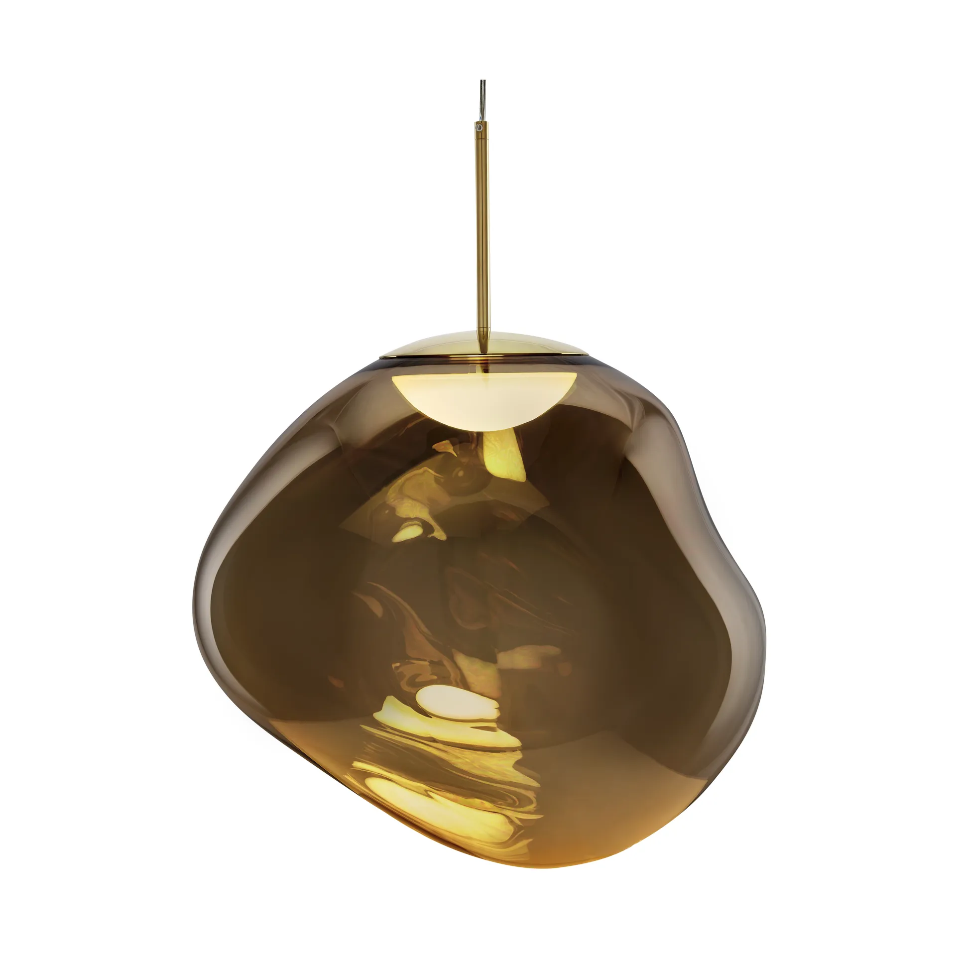 Lampa wisząca Melt LED, Brązowy Tom Dixon