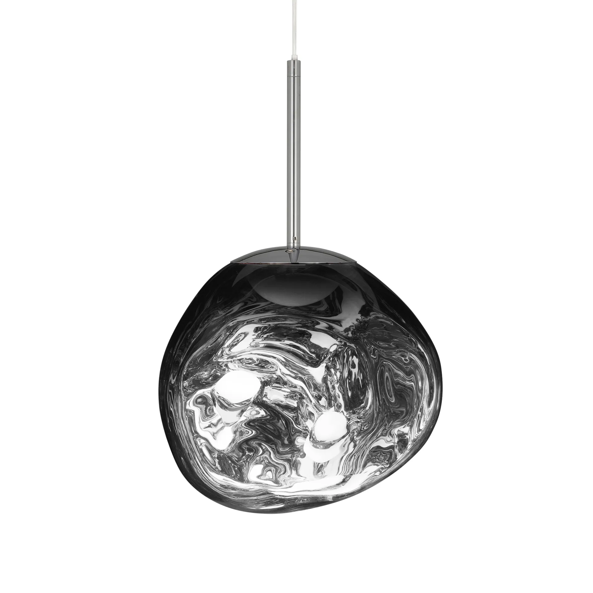 Lampa wisząca Melt LED, Chrome, mini 27x28 cm Tom Dixon