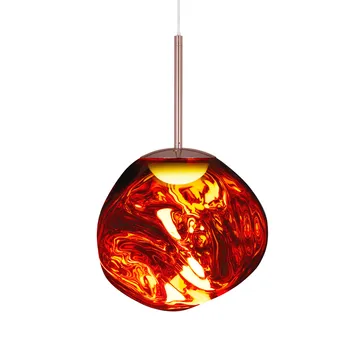 Lampa wisząca Melt LED - Copper, mini 27x28 cm - Tom Dixon