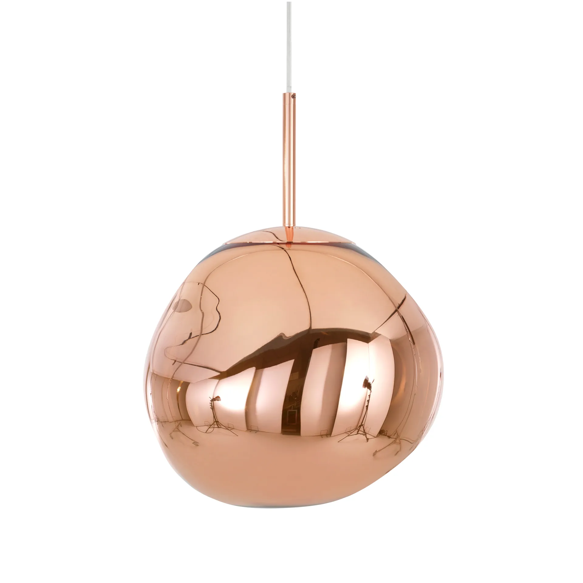 Lampa wisząca Melt LED, Copper, mini 27x28 cm Tom Dixon