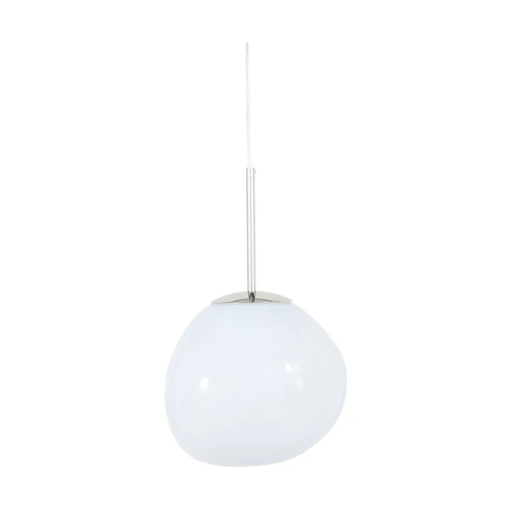 Lampa wisząca Melt LED - Opal-silver, mini 27x28 cm - Tom Dixon