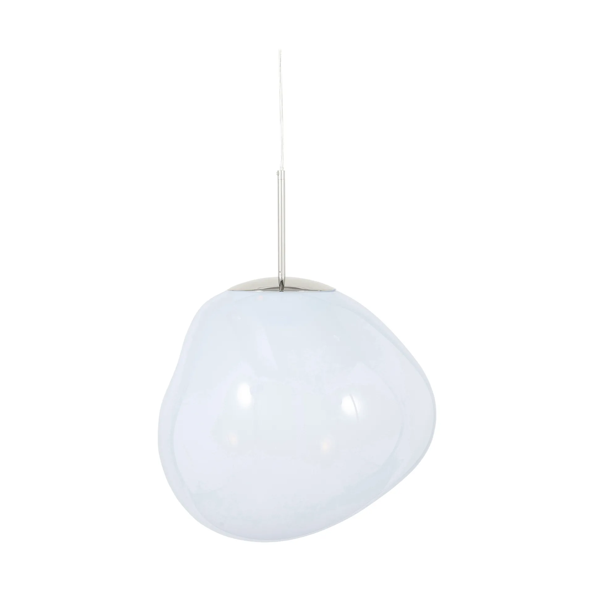 Lampa wisząca Melt LED, Opal-srebrny Tom Dixon