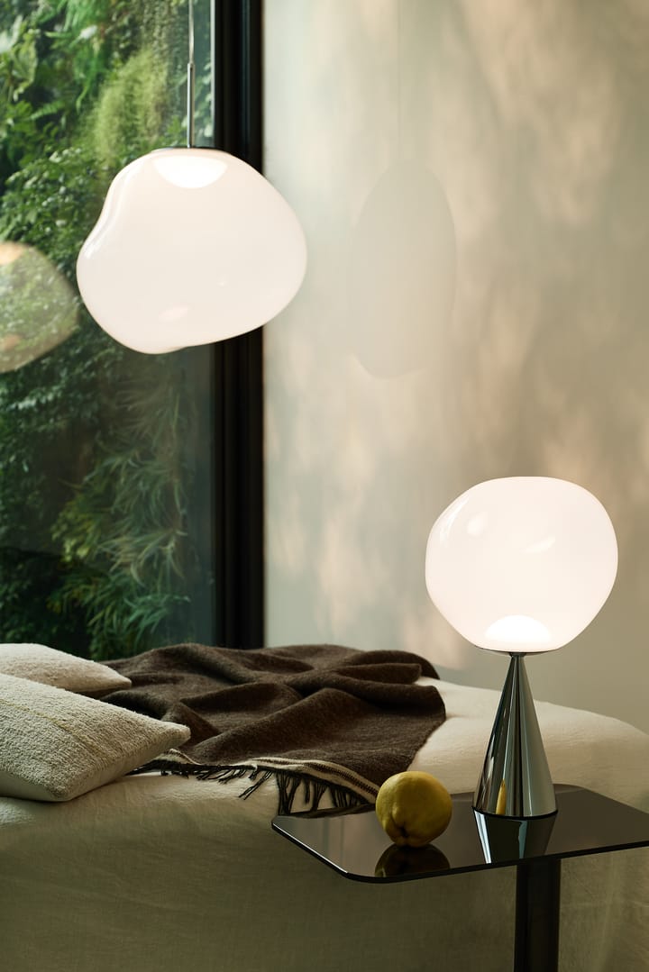 Lampa wisząca Melt LED, Opal-srebrny Tom Dixon