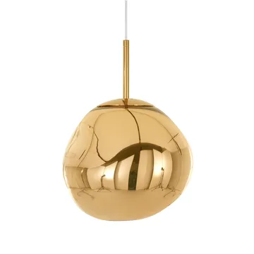 Lampa wisząca Melt LED - Złoty, mini 27x28 cm - Tom Dixon