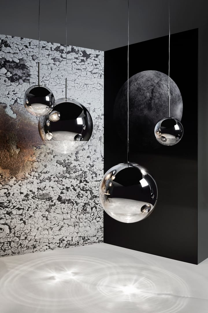 Lampa wisząca Mirror Ball LED Ø25 cm - Chrome - Tom Dixon