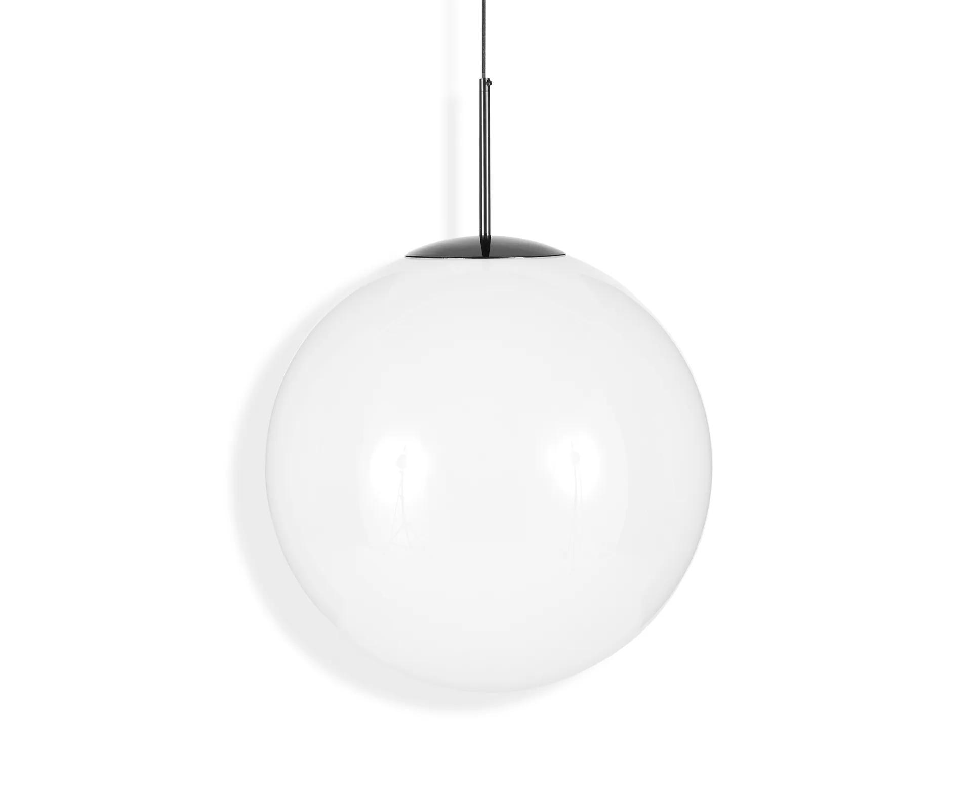 Lampa wisząca Opal Ø50 cm, Biały Tom Dixon