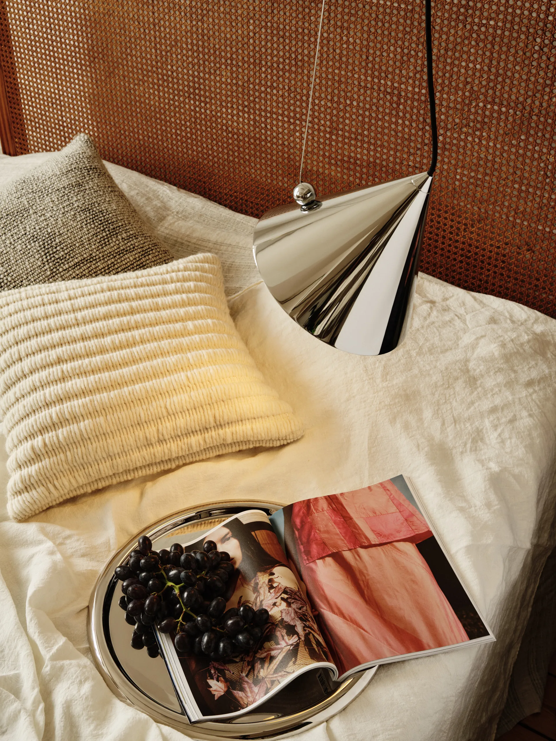 Lampa wisząca Pose, Silver, Ø25x24,5 cm Tom Dixon