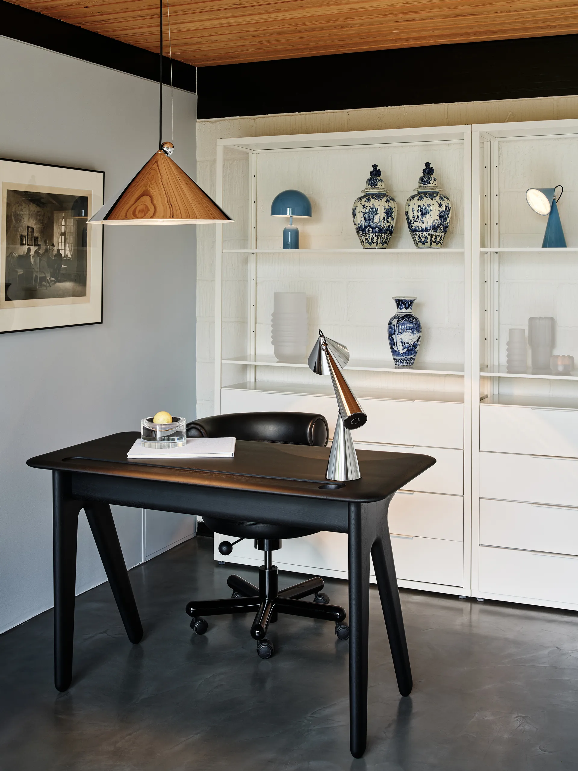 Lampa wisząca Pose, Silver, Ø43x30 cm Tom Dixon