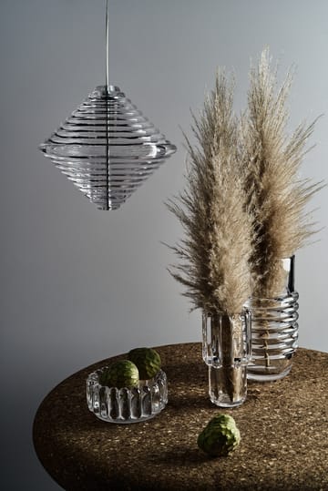 Lampa wisząca Press Cone LED 34 cm - Przezroczysty - Tom Dixon
