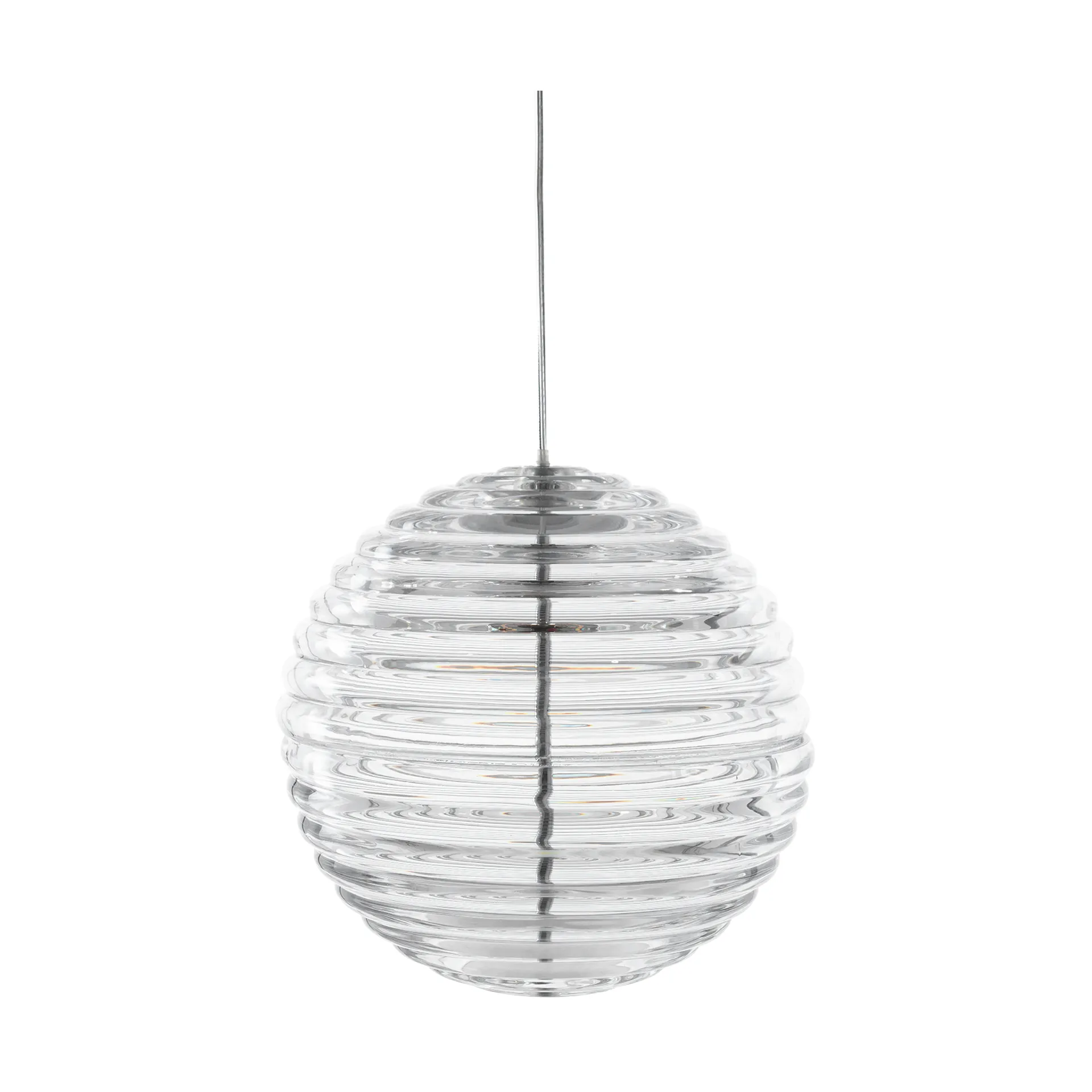 Lampa wisząca Press Sphere LEDØ30 cm, Przezroczysty Tom Dixon