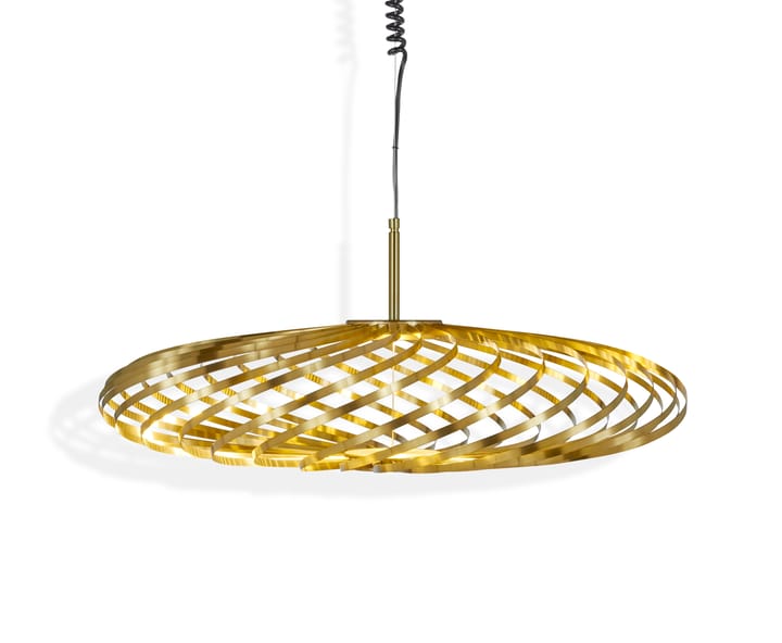 Lampa wisząca Spring LED mosiądz, Mały Tom Dixon
