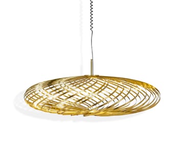 Lampa wisząca Spring LED mosiądz - Średni - Tom Dixon