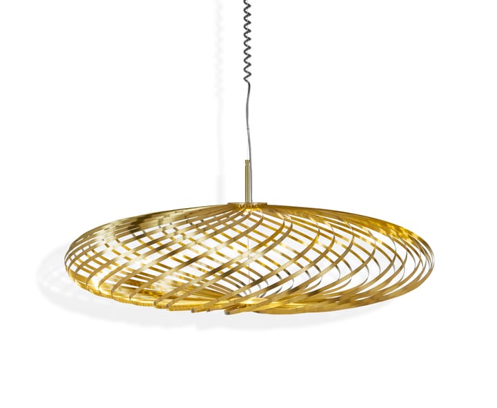 Lampa wisząca Spring LED mosiądz, Średni Tom Dixon