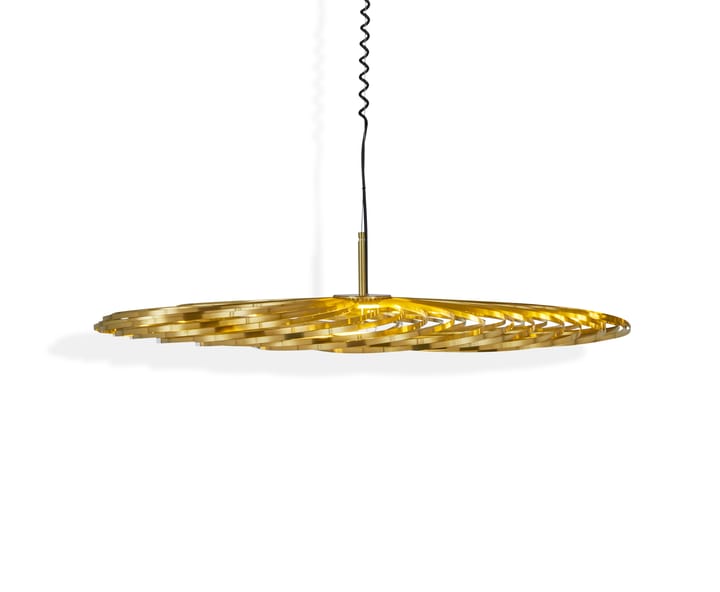 Lampa wisząca Spring LED mosiądz, Średni Tom Dixon