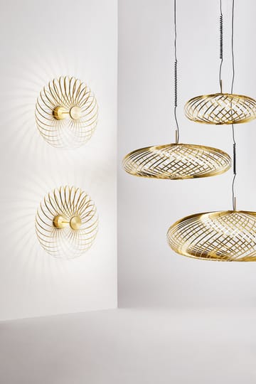 Lampa wisząca Spring LED mosiądz - Średni - Tom Dixon
