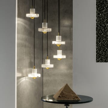 Lampa wisząca Stone - Biały marmur - Tom Dixon