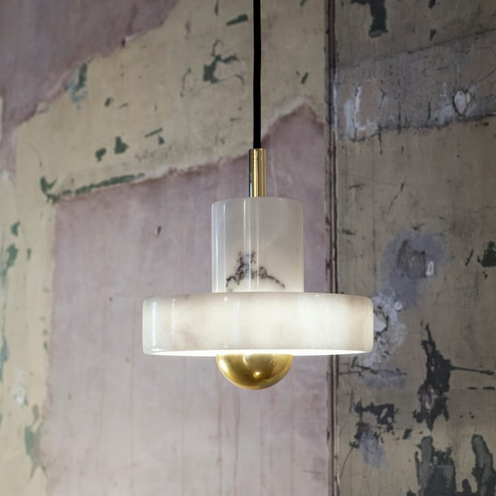 Lampa wisząca Stone, Biały marmur Tom Dixon