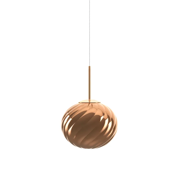Lampa wisząca Whirl Ø30 cm - Copper - Tom Dixon