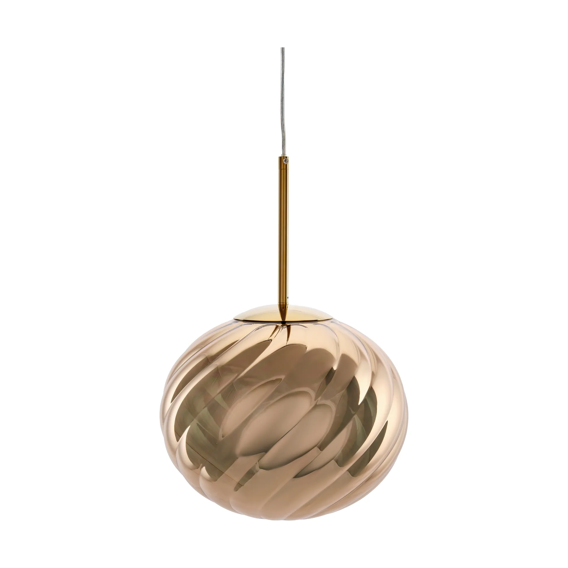 Lampa wisząca Whirl Ø30 cm, Gold Tom Dixon