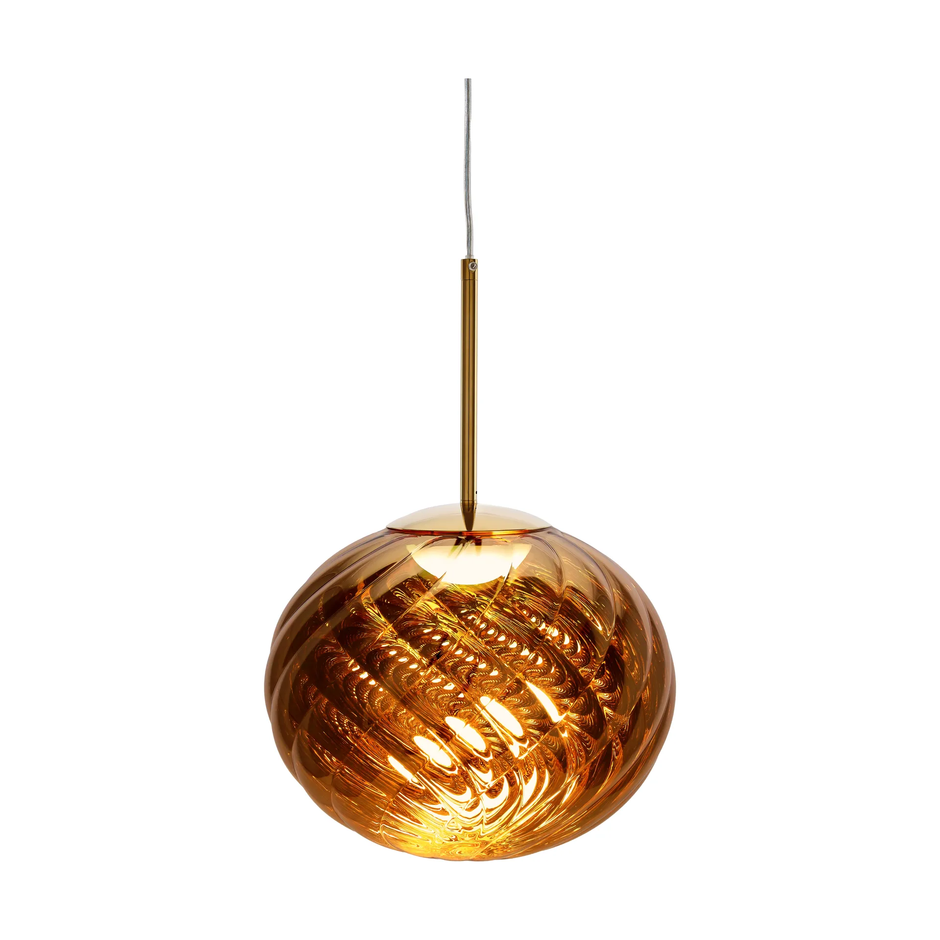 Lampa wisząca Whirl Ø30 cm, Gold Tom Dixon