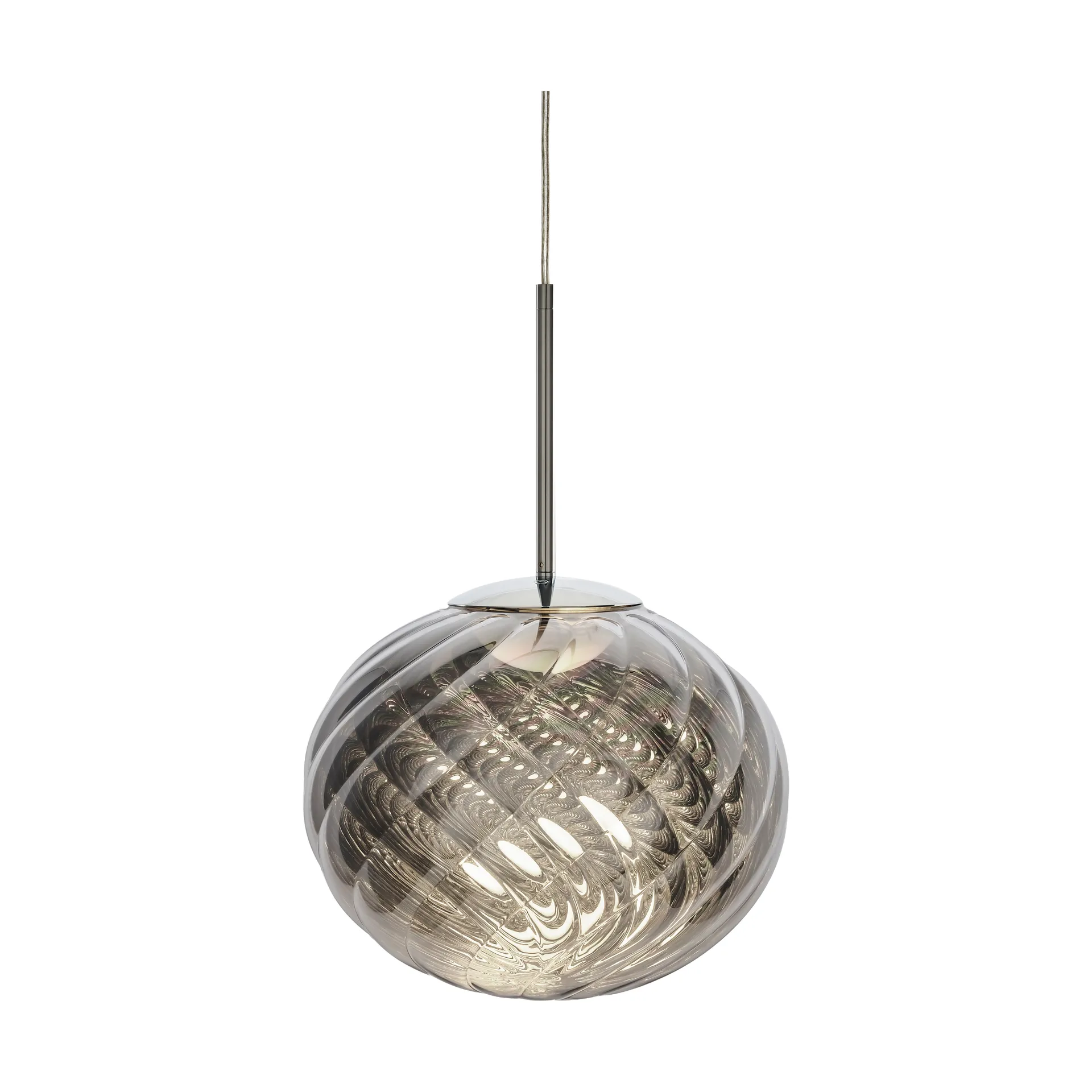 Lampa wisząca Whirl Ø30 cm, Silver Tom Dixon