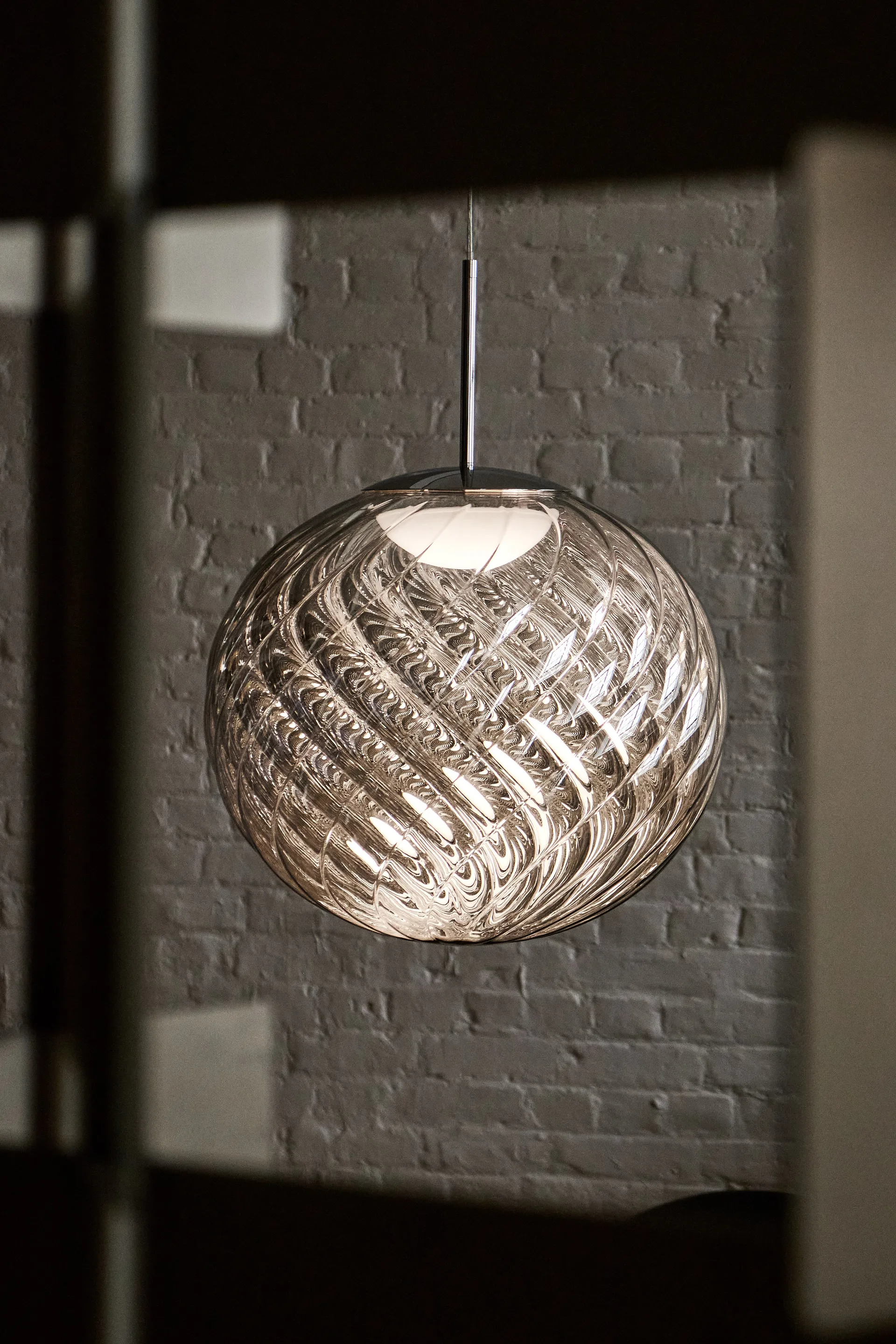 Lampa wisząca Whirl Ø30 cm, Silver Tom Dixon