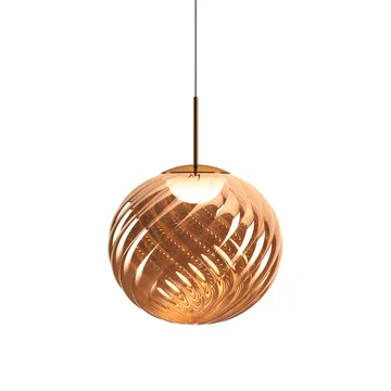 Lampa wisząca Whirl Ø45 cm - Copper - Tom Dixon