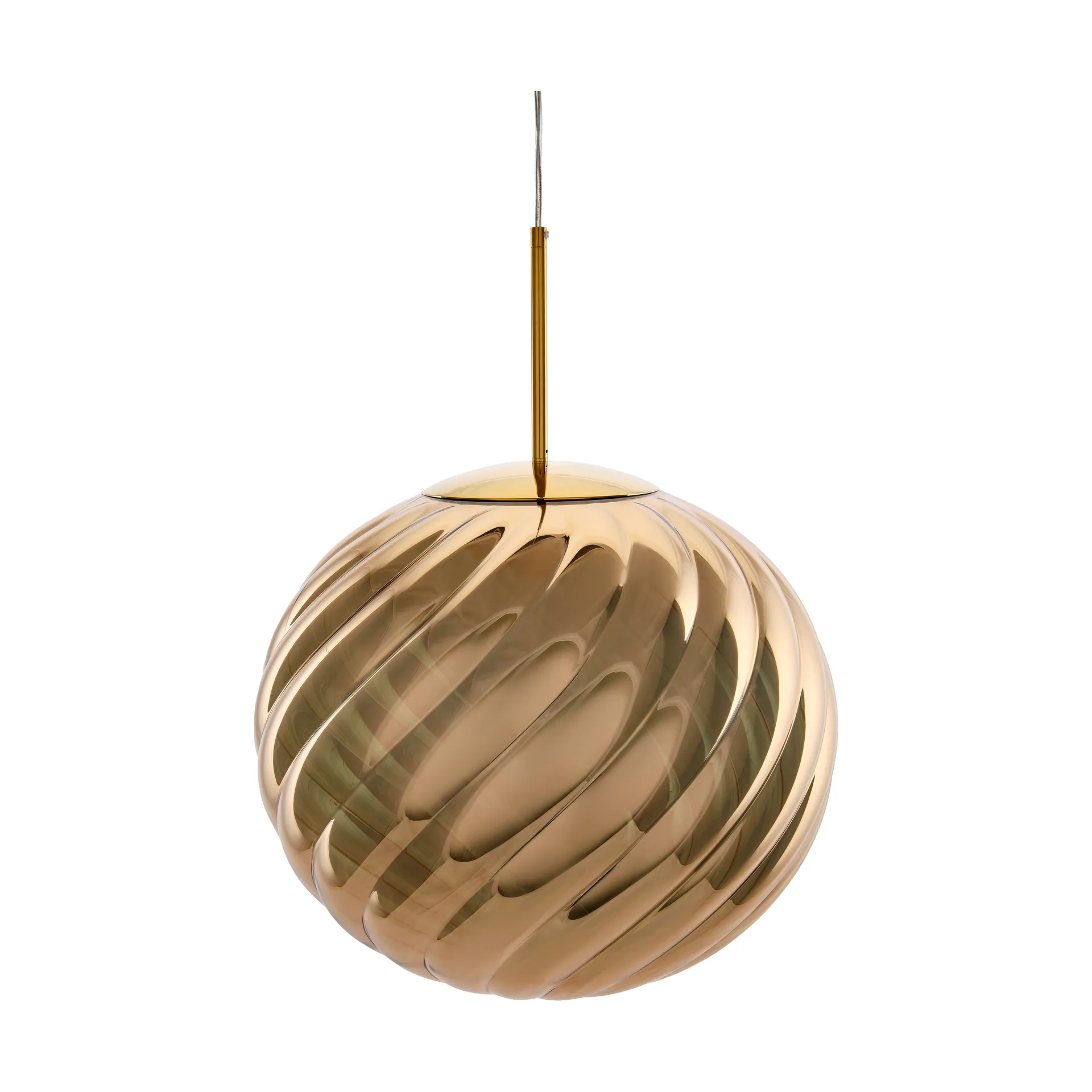 Lampa wisząca Whirl Ø45 cm, Gold Tom Dixon