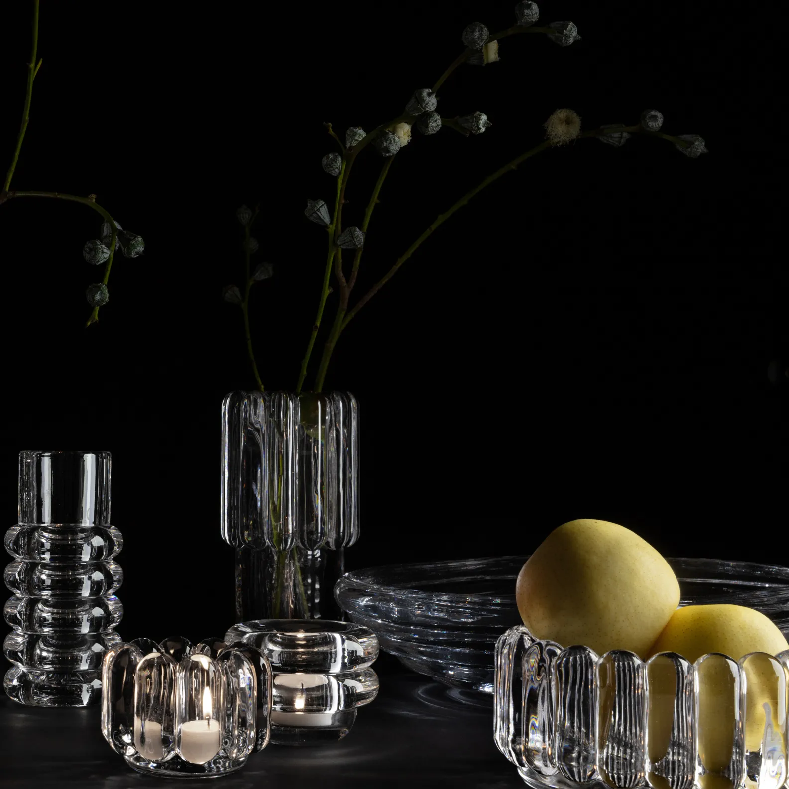 Mała miska Press, Przezroczysty Tom Dixon