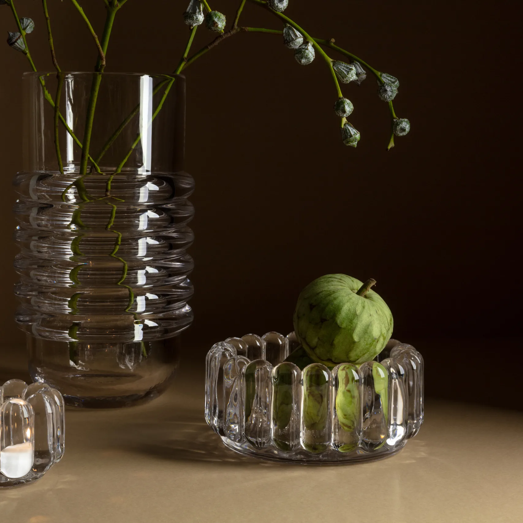 Mała miska Press, Przezroczysty Tom Dixon