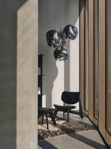 Mały żyrandol Melt Chandelier LED 103 cm - Dymny - Tom Dixon