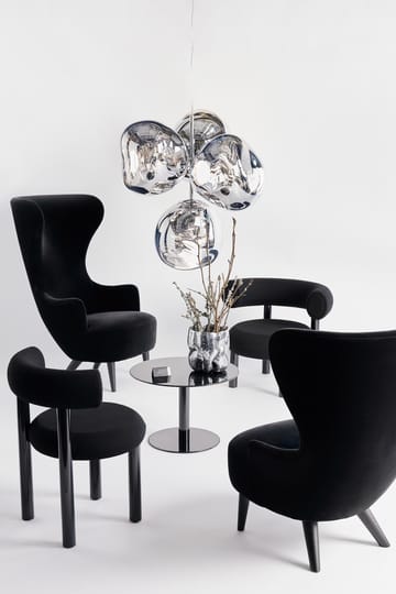 Mały żyrandol Melt Chandelier LED 103 cm - Srebrny - Tom Dixon