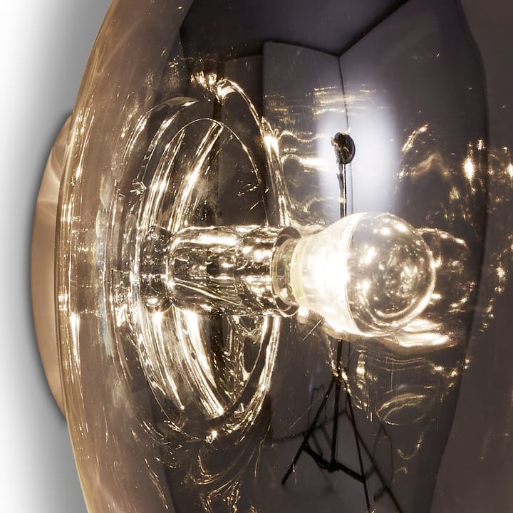 Melt Surface lampa ścienna i sufitowa LED, Dymny Tom Dixon
