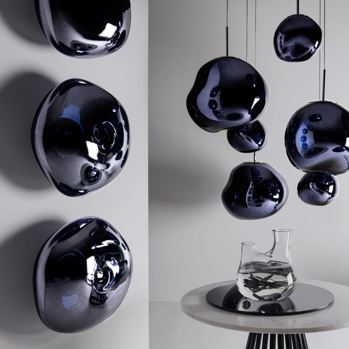 Melt Surface lampa ścienna i sufitowa LED, Dymny Tom Dixon