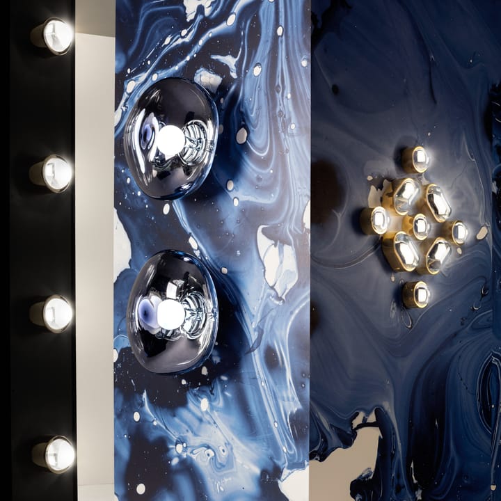 Melt Surface lampa ścienna i sufitowa LED, Dymny Tom Dixon