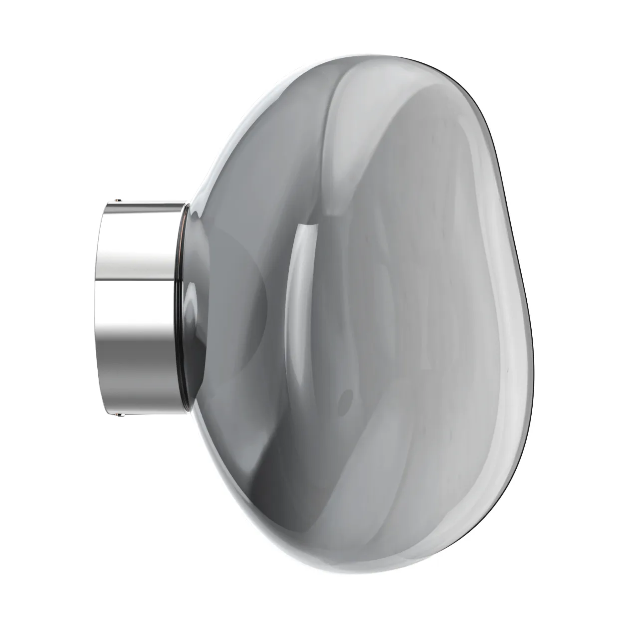 Mini lampa ścienna Melt Surface LED 30 cm, Nikiel Tom Dixon