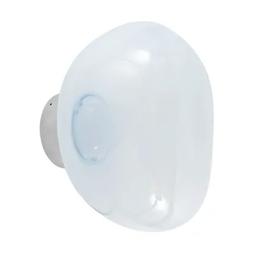 Mini lampa ścienna Melt Surface LED 30 cm - Opal-srebrny - Tom Dixon