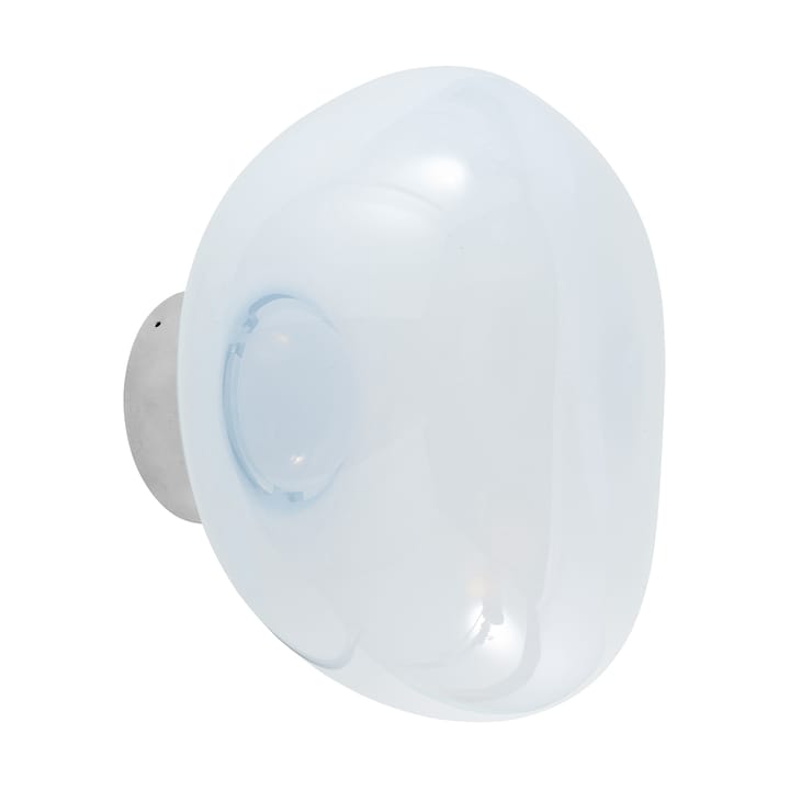 Mini lampa ścienna Melt Surface LED 30 cm - Opal-srebrny - Tom Dixon