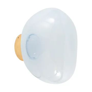 Mini lampa ścienna Melt Surface LED 30 cm - Opal-złoty - Tom Dixon