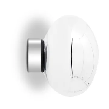 Mini lampa ścienna Melt Surface LED 30 cm - Srebrny - Tom Dixon