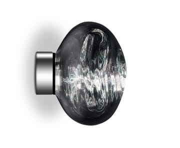 Mini lampa ścienna Melt Surface LED 30 cm - Srebrny - Tom Dixon