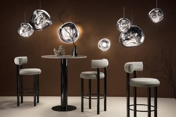Mini lampa ścienna Melt Surface LED 30 cm - Srebrny - Tom Dixon