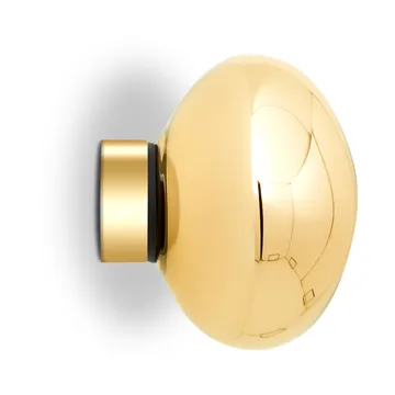 Mini lampa ścienna Melt Surface LED 30 cm - Złoty - Tom Dixon