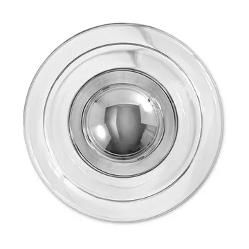 Mini lampa ścienna Press Surface LED 21,5 cm - Przezroczysty - Tom Dixon